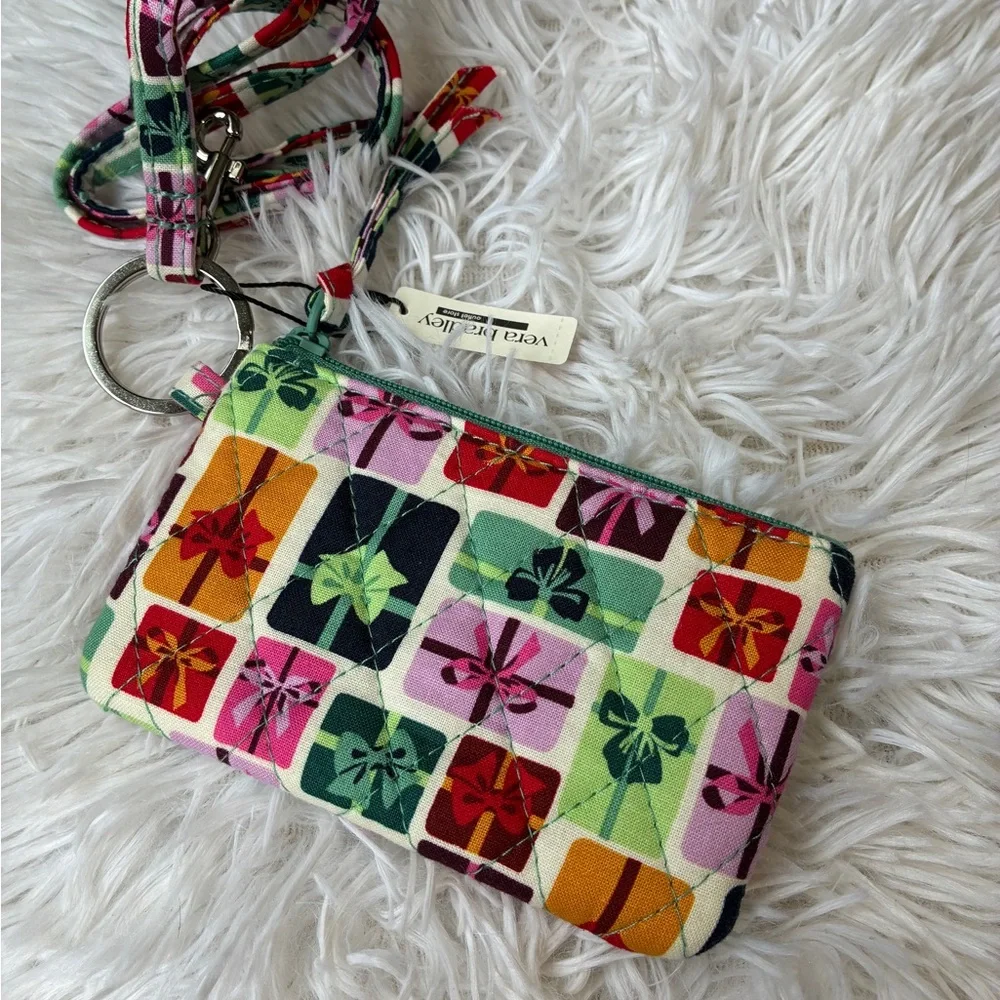 Vera Bradley Outlet Zip ID Lanyard 💚 - Picture 3 of 8